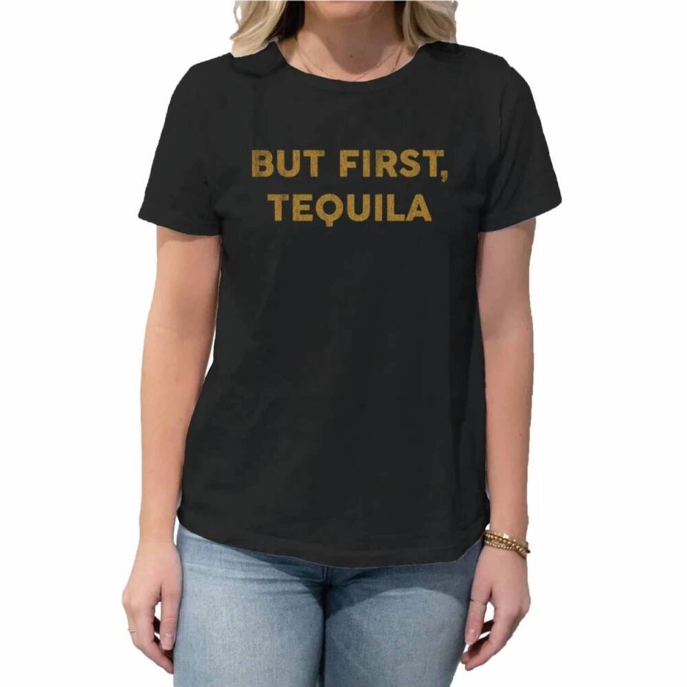 NEW THE ORIGINAL RETRO BRAND but first, tequila vintage tee in black